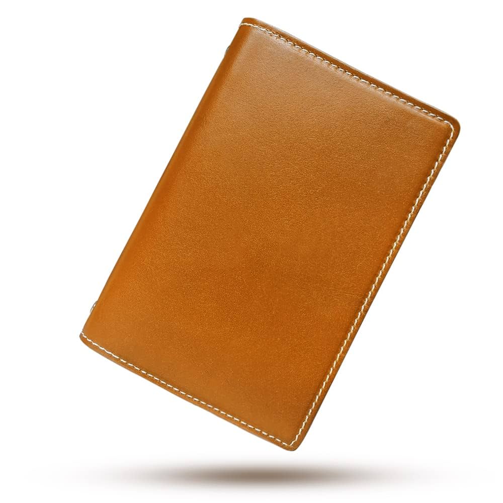 Amazon.co.jp: oToday システム手帳 本革 A5 ビジネスノート 6穴